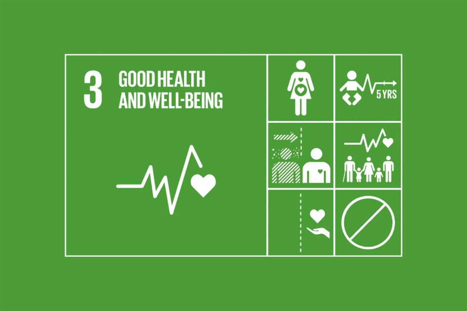 Good Health and Wellbeing a United Nations Sustainability goal